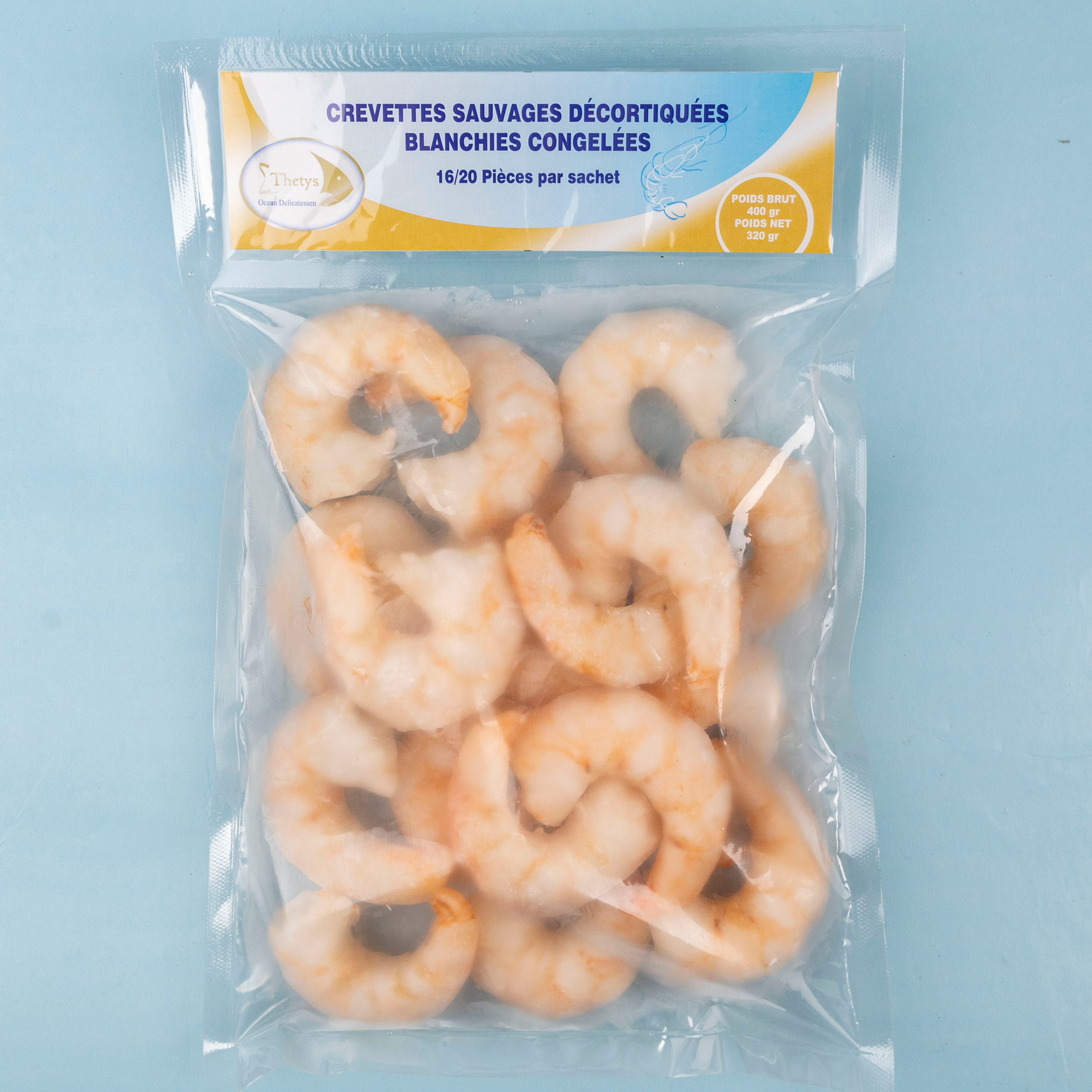 crevettes congeler