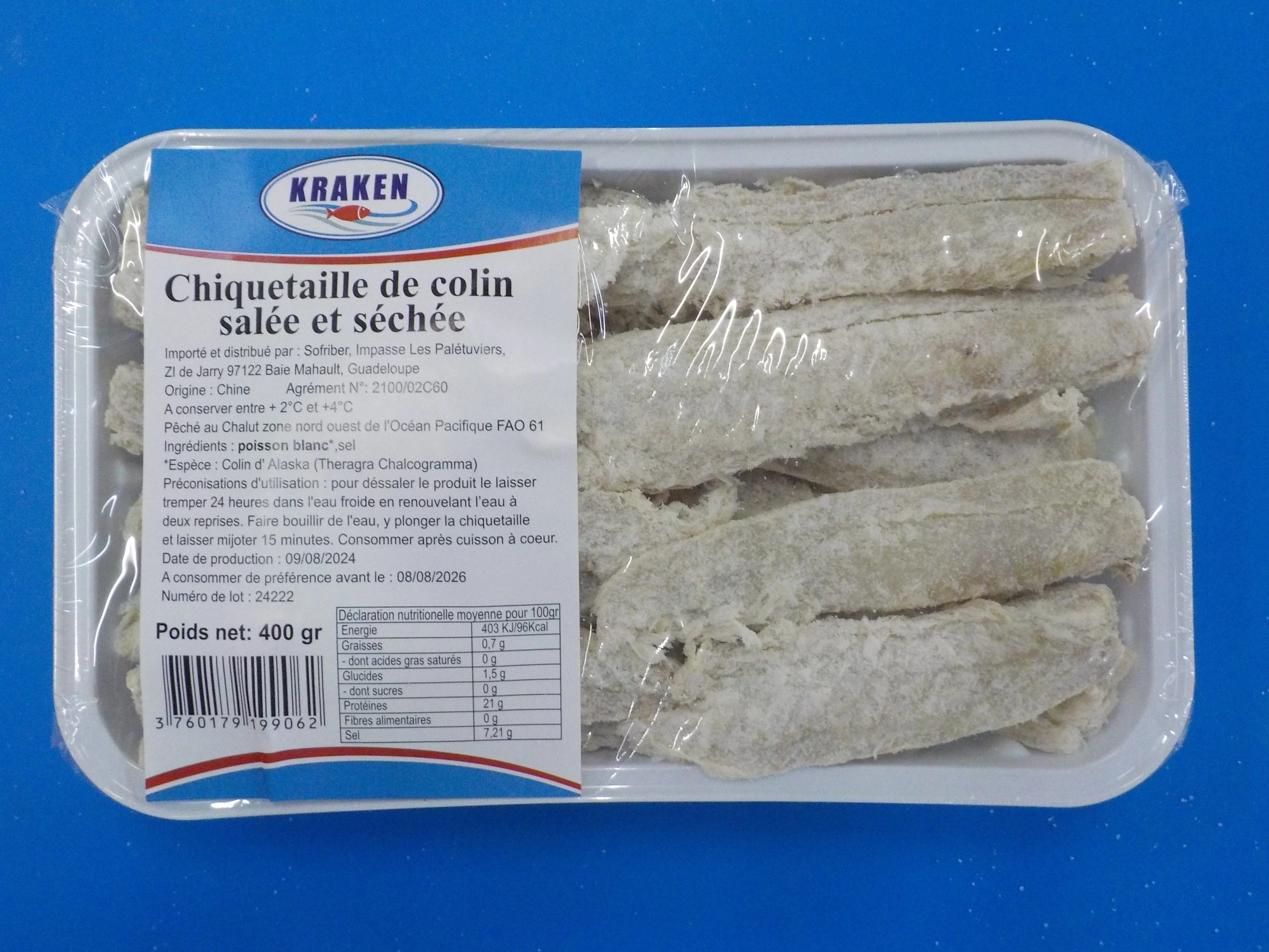 poissons salés séchés